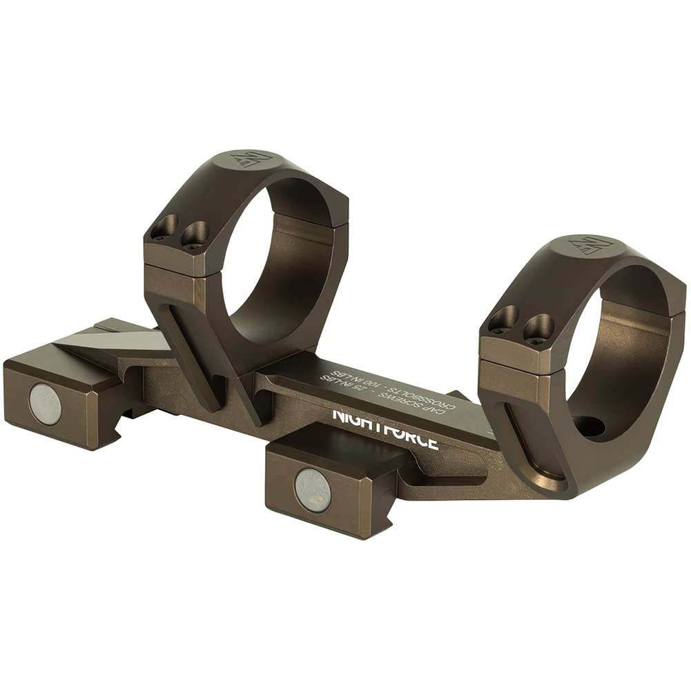 Nightforce UltraMount 34mm One-Piece Mount, 0 MOA, Dark Earth