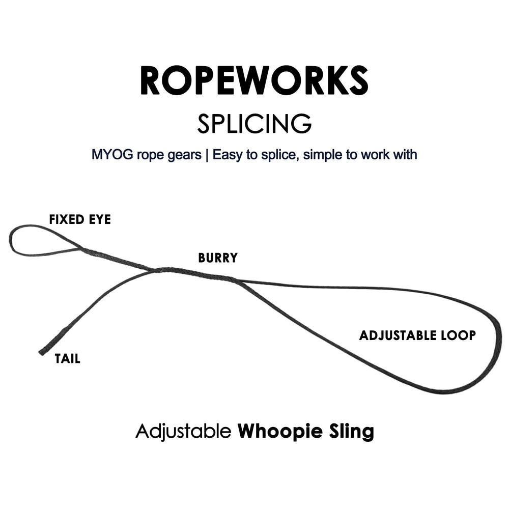 Emma Kites UHMWPE braided cord spearfishing line prepared for water use