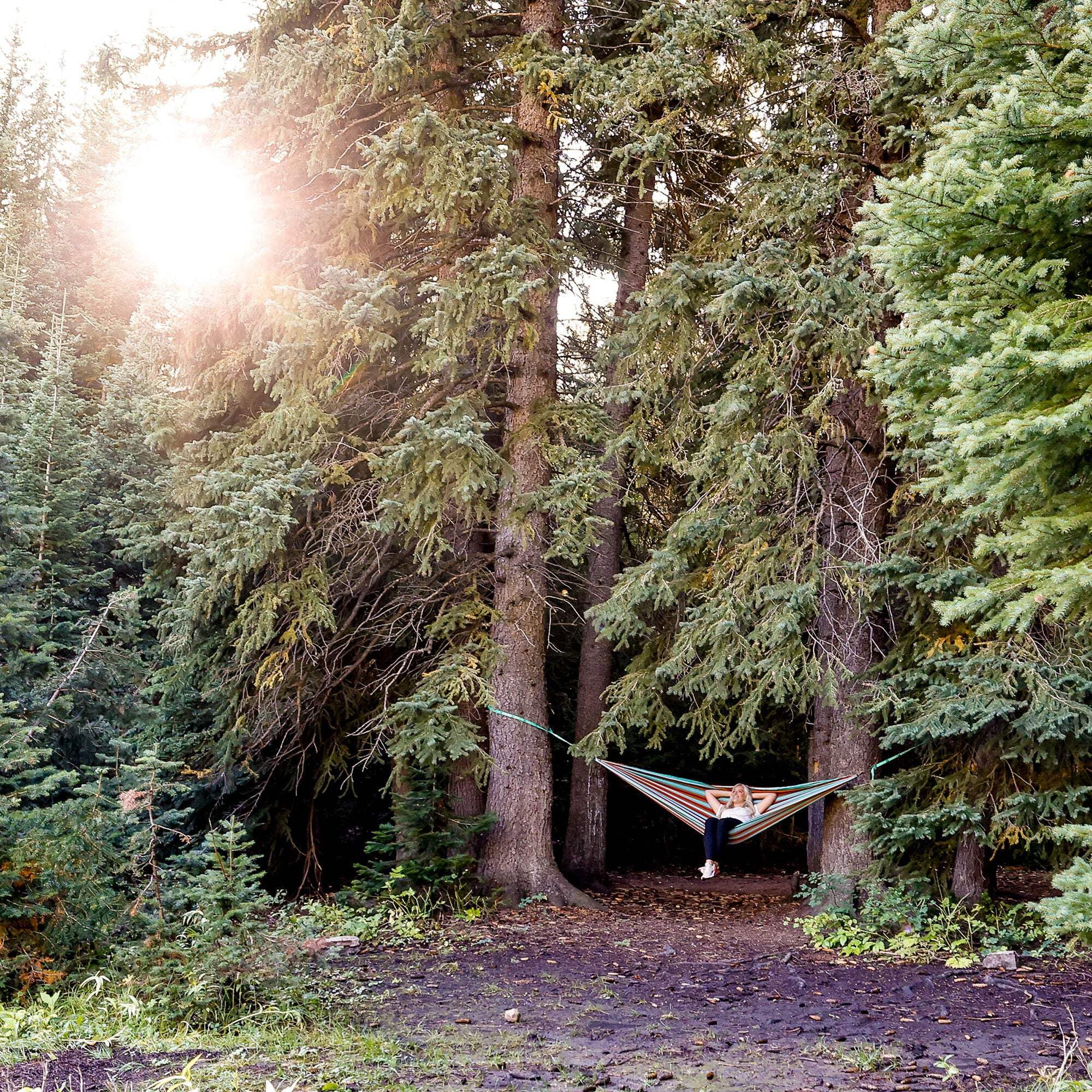 Grand Trunk TrunkTech Double Hammock – Portable Camping Hammock, 11' x 6'6", 500 lb Capacity