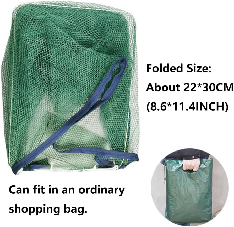 Catches crabs, crayfish, minnows and shrimp