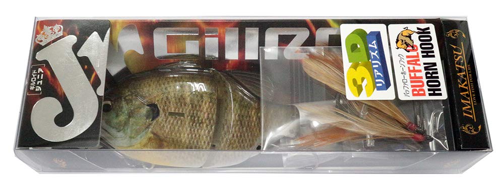 Imakatsu Gilloid Jr 3D female Gill detail enhances lifelike presentation.
