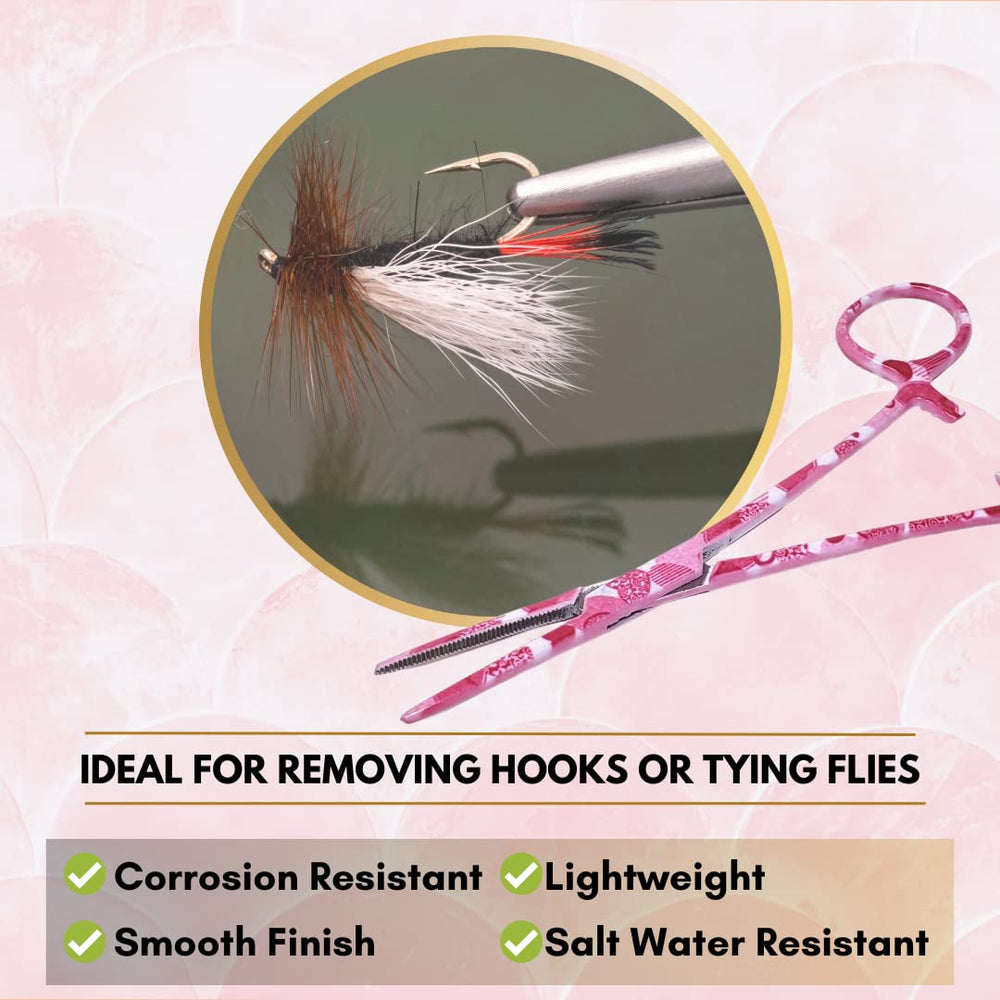 IMED SCIENTIFIC Pink Valentine finish for quick identification on the tackle board.