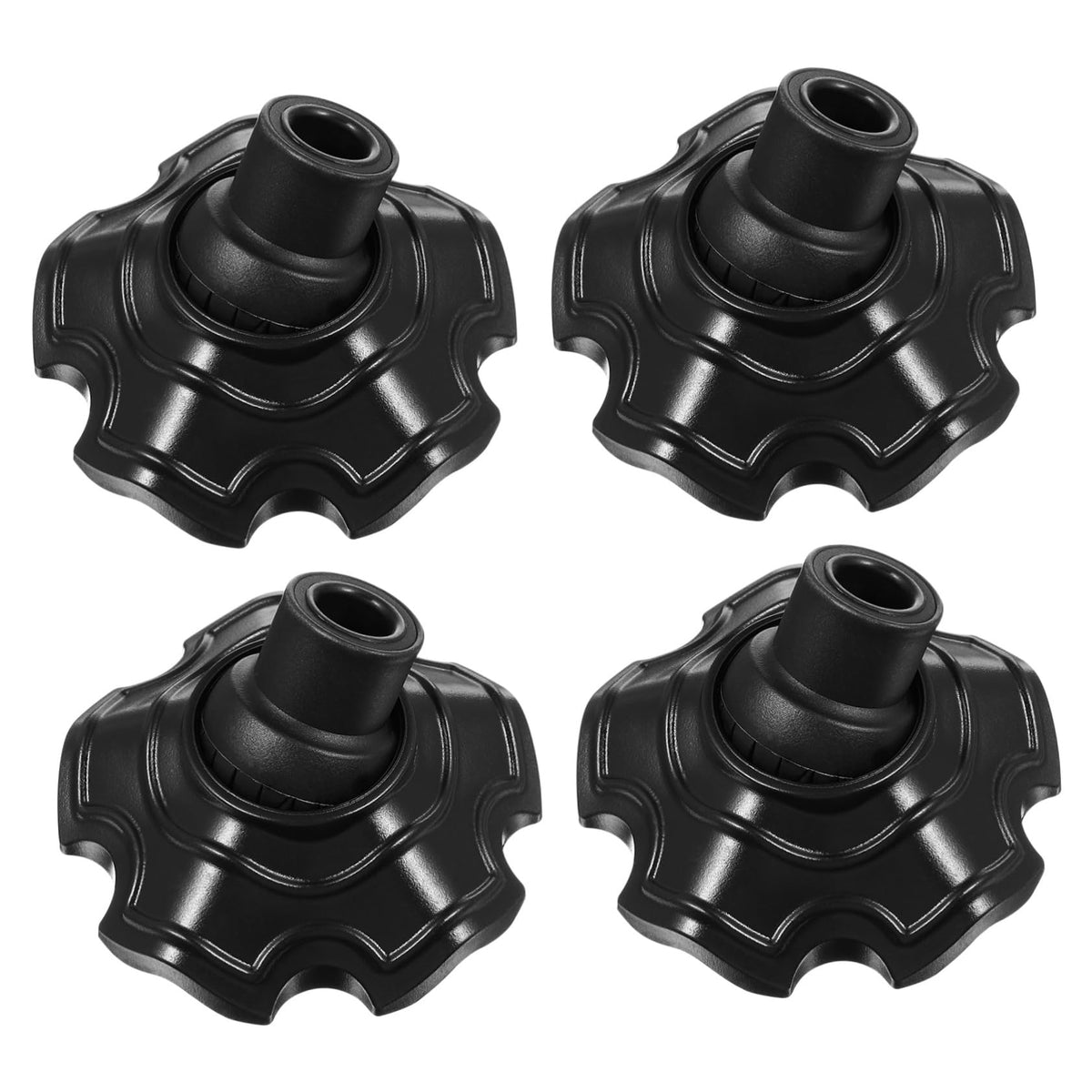 IMIKEYA camping chair leg caps on 13 mm feet protect floors outdoors.