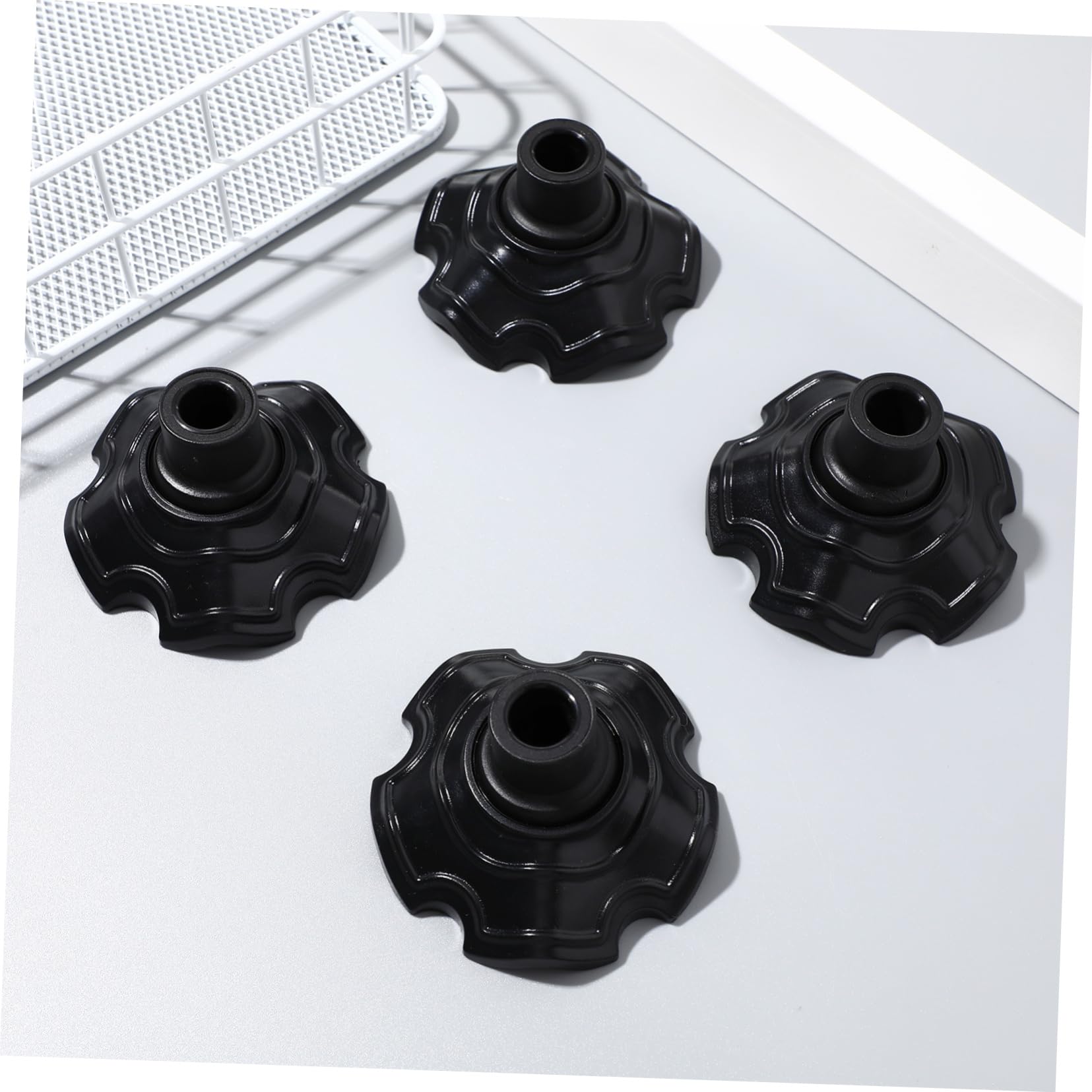 IMIKEYA chair leg caps provide anti slip protection for indoor and outdoor furniture.