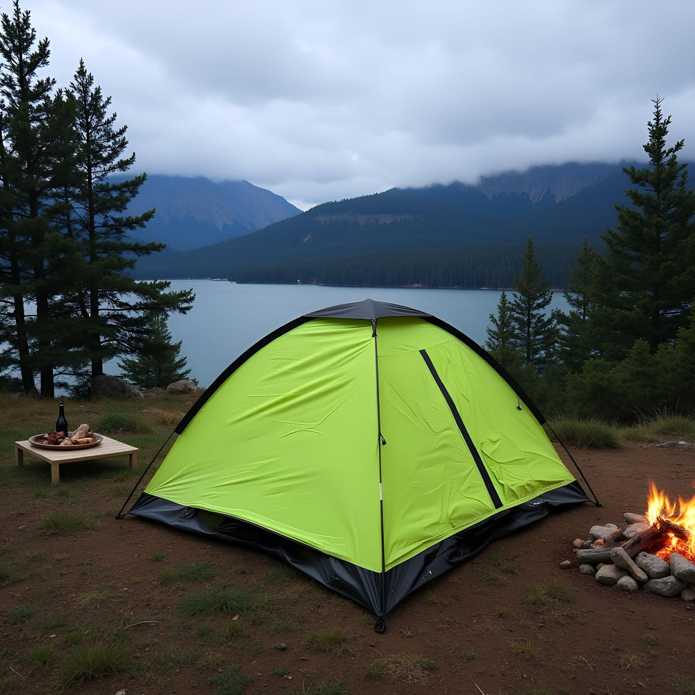 IMMT ST 1 Person Camping Tent: breathable and windproof for varied weather.