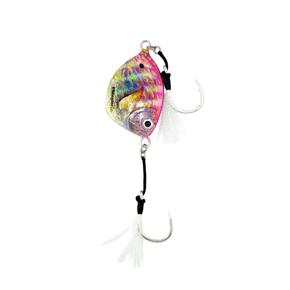 Imposter Jig Lane Snapper pattern 100g - front view