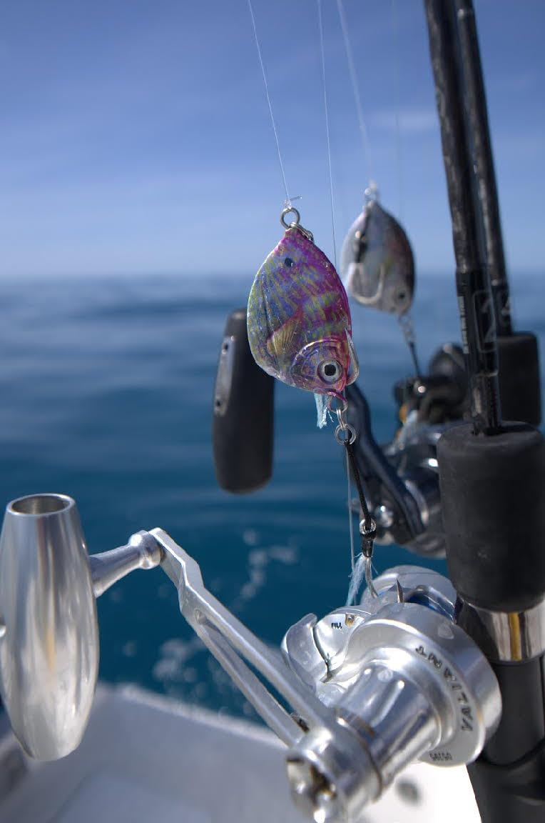 Premium hook and leash system on Imposter Jig 100g