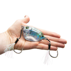 Imposter Jig Hornbelly 200g glow-in-the-dark lure profile
