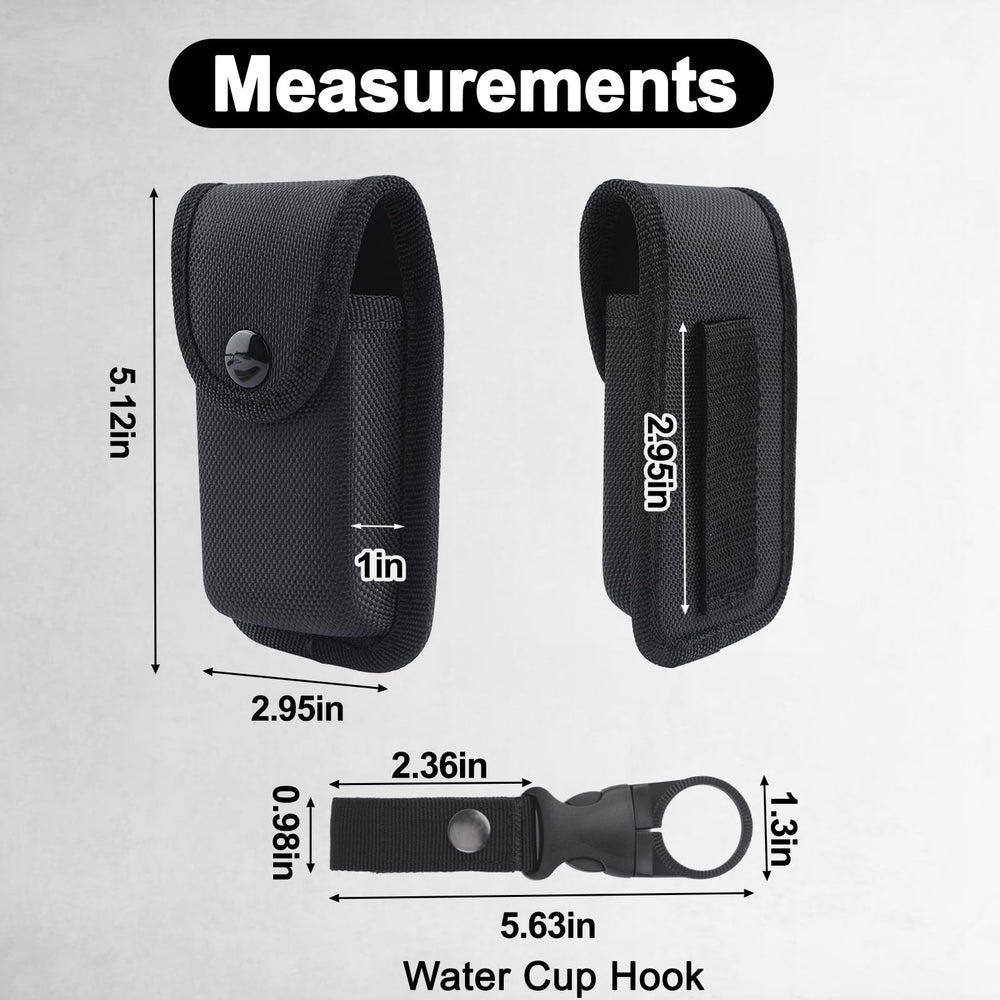 INCREWAY EDC waist belt strap secures smoothly around your waist