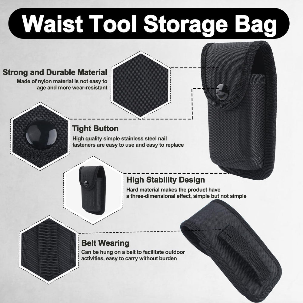 INCREWAY EDC nylon material offers lasting durability in rugged environments