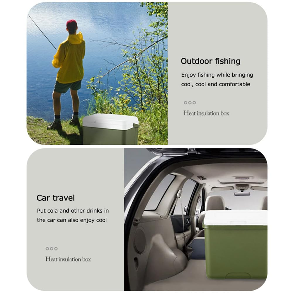 Incubator Cooler 6L durable shell protects contents during outdoor trips.