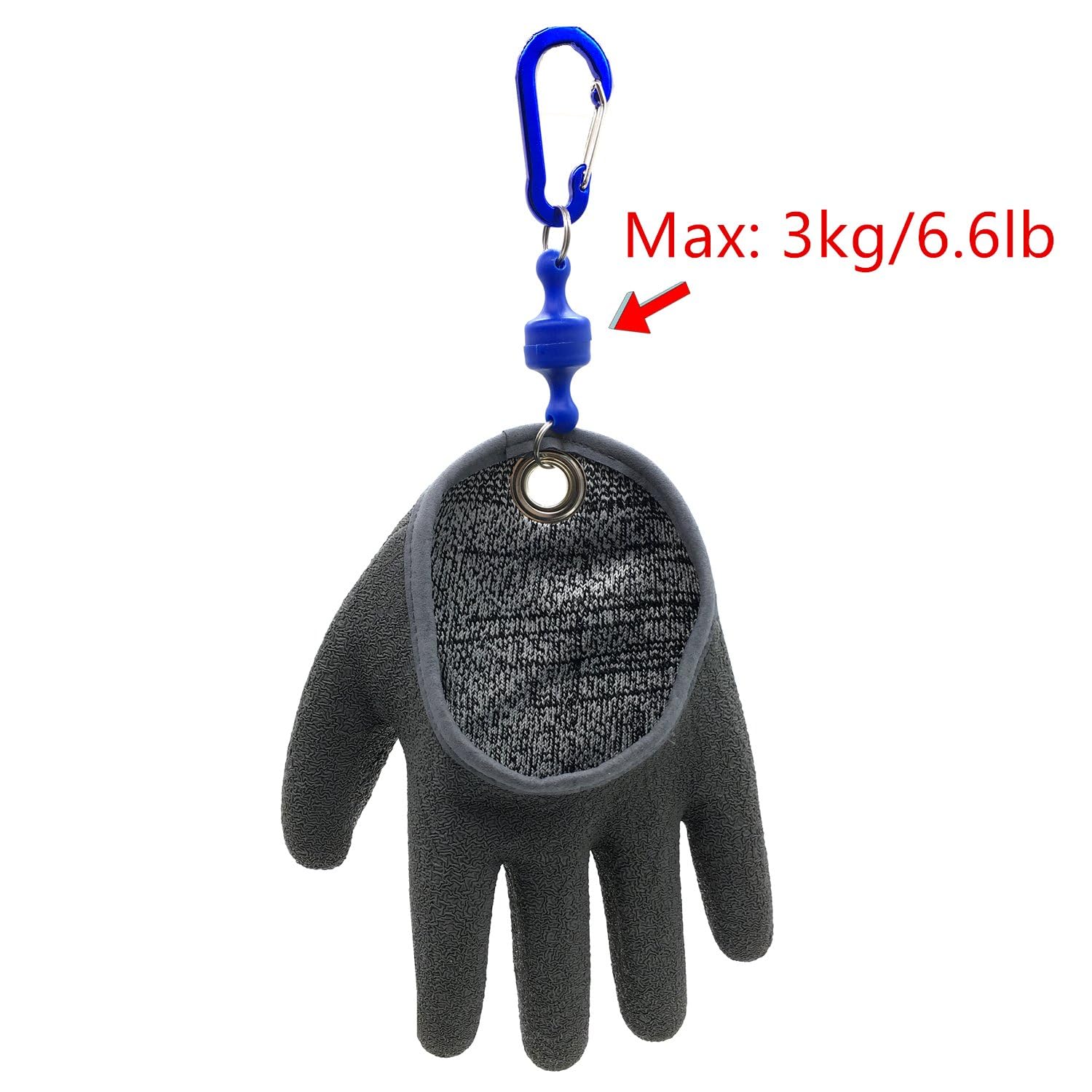 Emulsion-coated surface on Inf-way glove provides enhanced grip