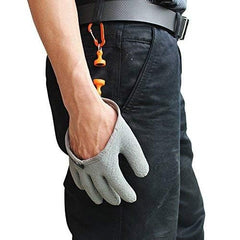 Inf-way right-hand glove close-up showing durable stitching.