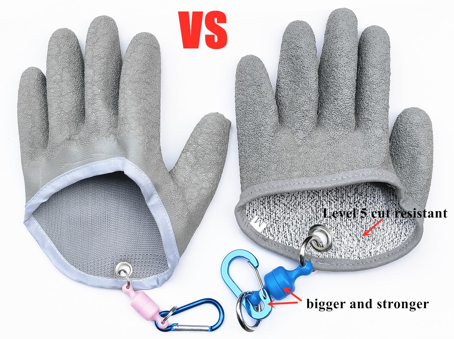 Inf-way fishing glove outdoor use demo showing water resistance and durability