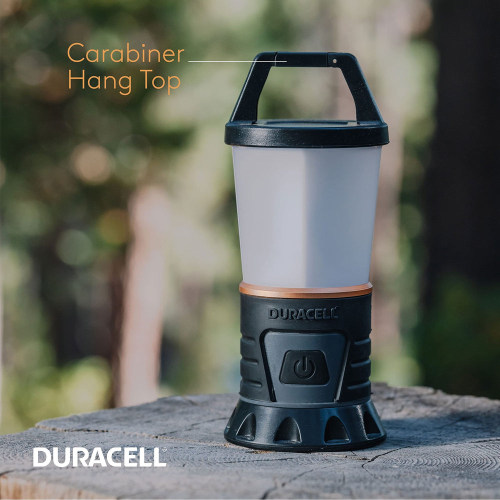 Infinity X1 Duracell lantern arrives with batteries included.