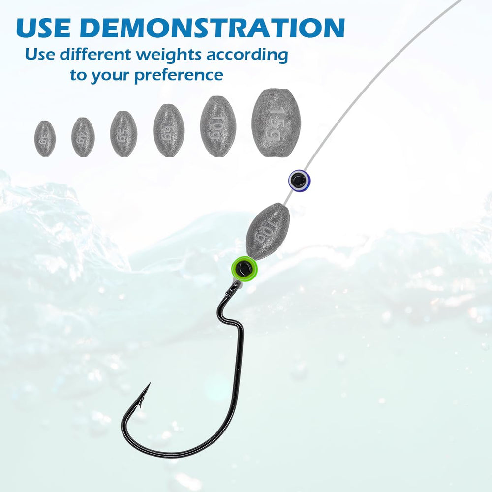 0.35 oz INFISHCEO fishing weights