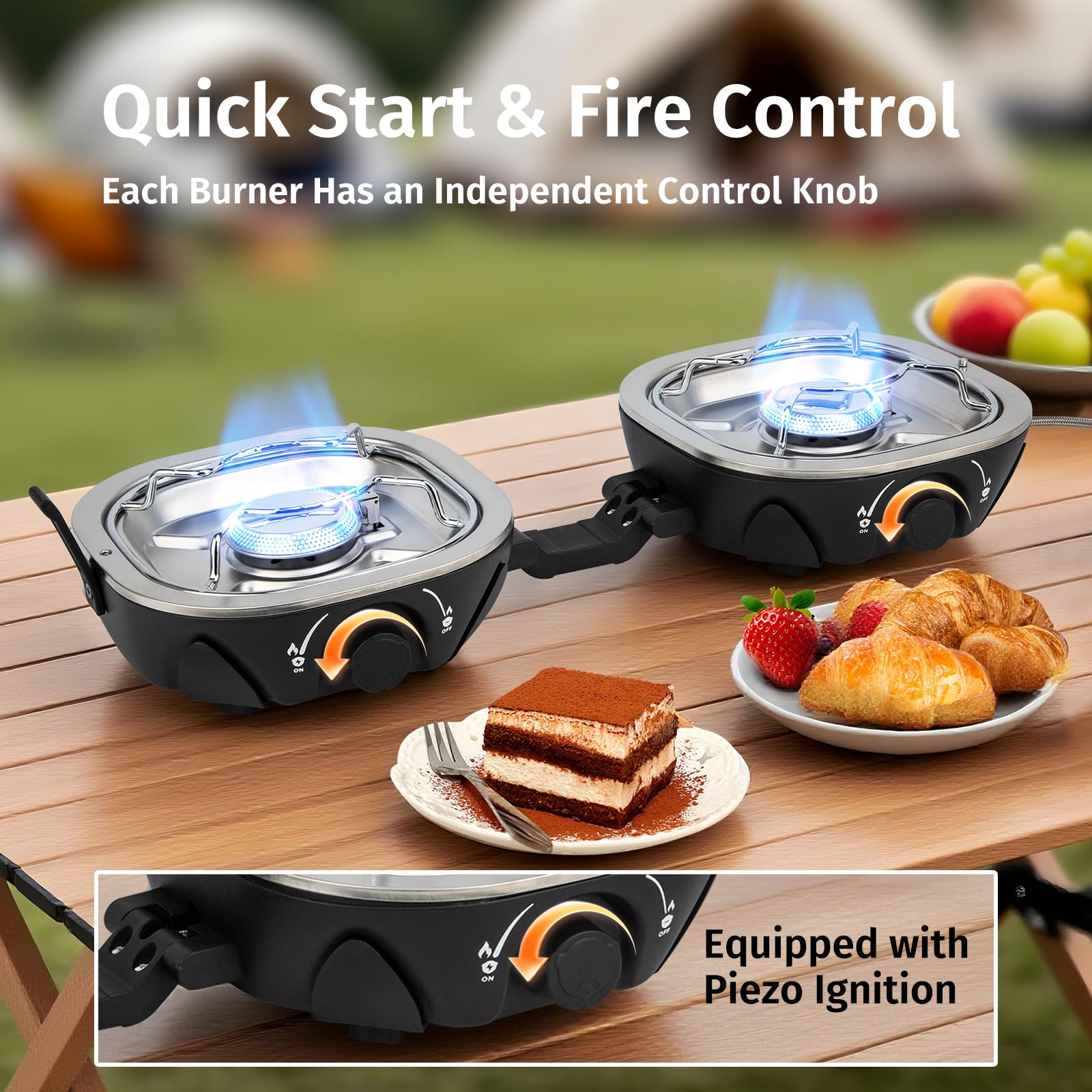 INFOOD propane-stove-stainless-steel-build rugged, rust-resistant outdoor companion