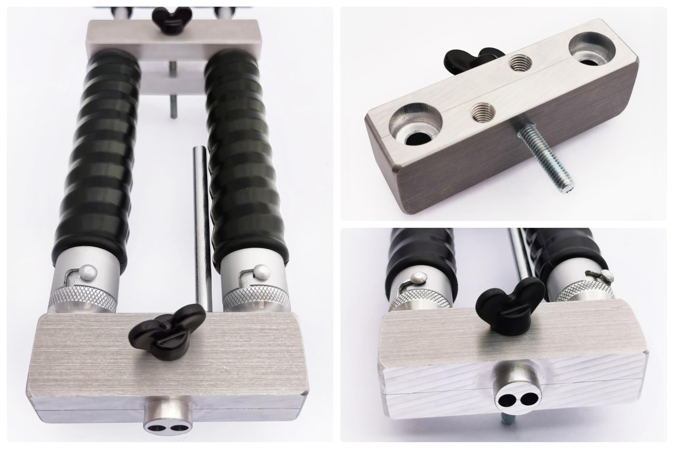 Injection port measures 5/8 inch for small to mid-size baits