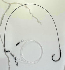 NOAA-compliant 10/0 inline circle hook on shark rig