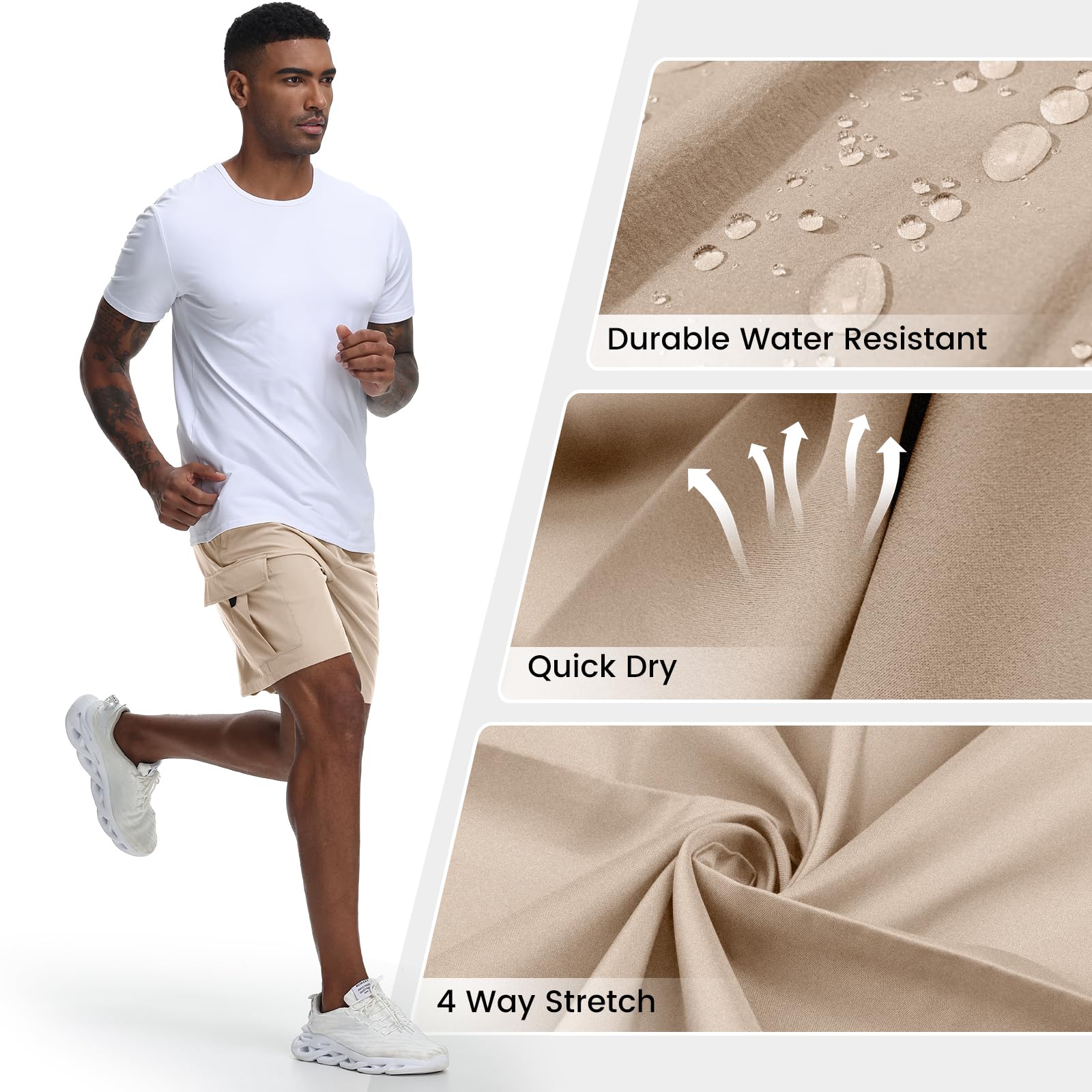 INNERBUT side zipper pocket for secure phone storage on outdoor days
