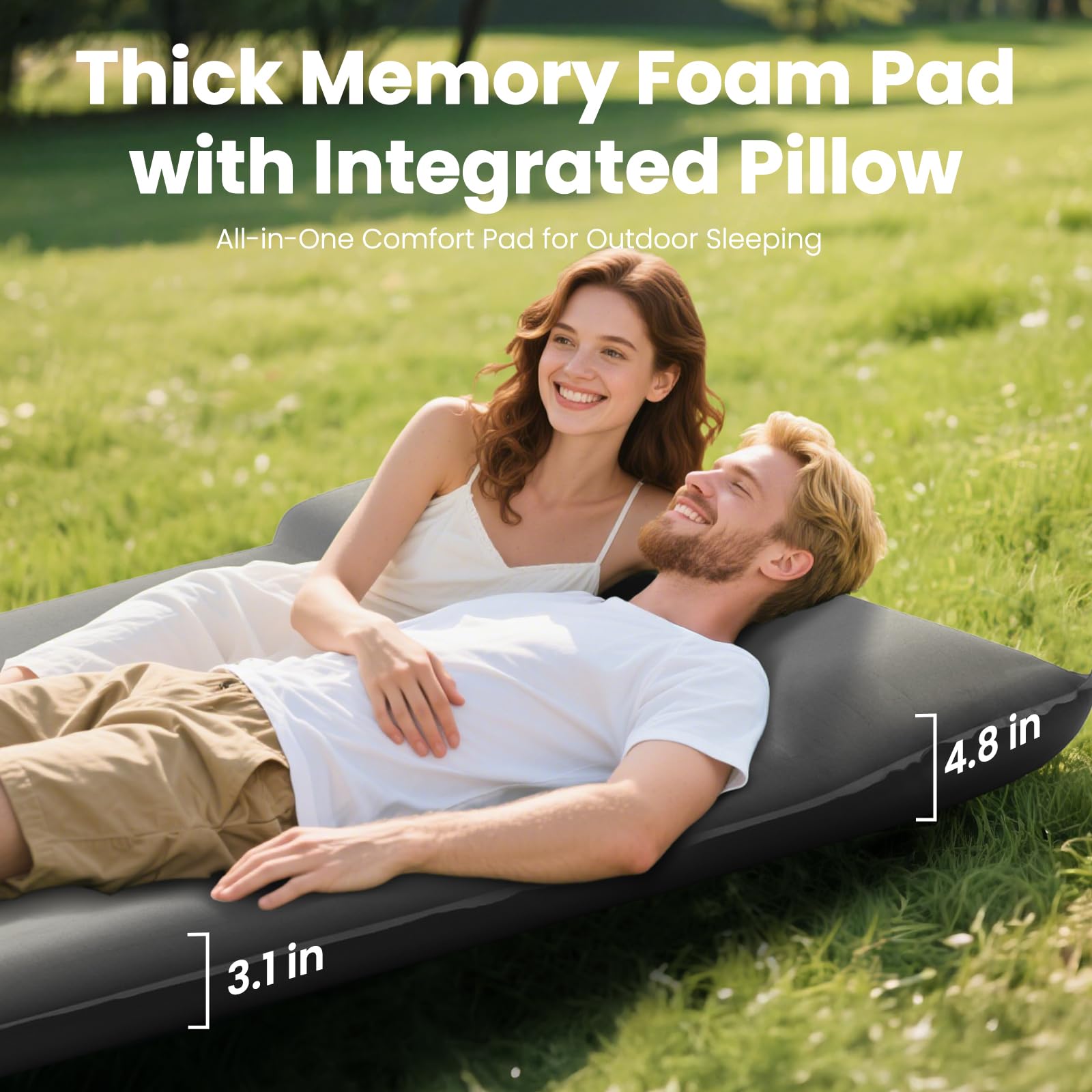 INNERWILD 50D stretch-knit fabric stays quiet and breathable for better rest