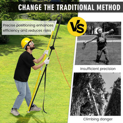 Innisle Arborist throw line launcher 150-foot range demonstrates long throw capability for pruning.