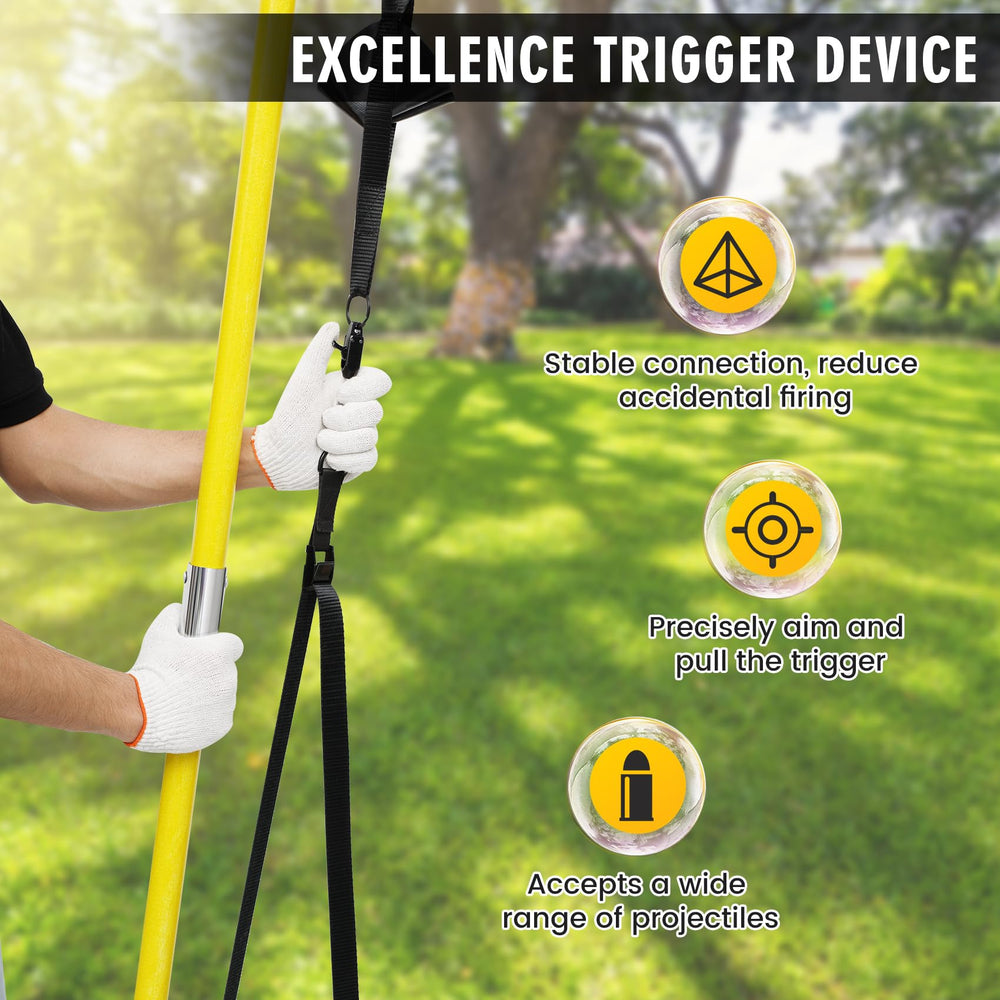 Innisle Arborist Throw Line Launcher with fiberglass rods delivers durable operation.