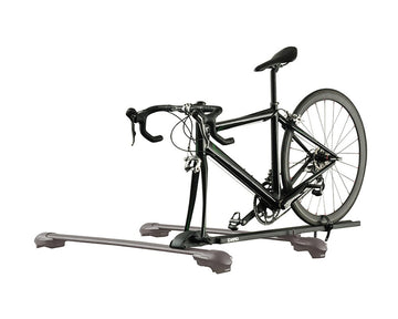 INNO XA391 front fork holder mounted for secure, tool-free setup