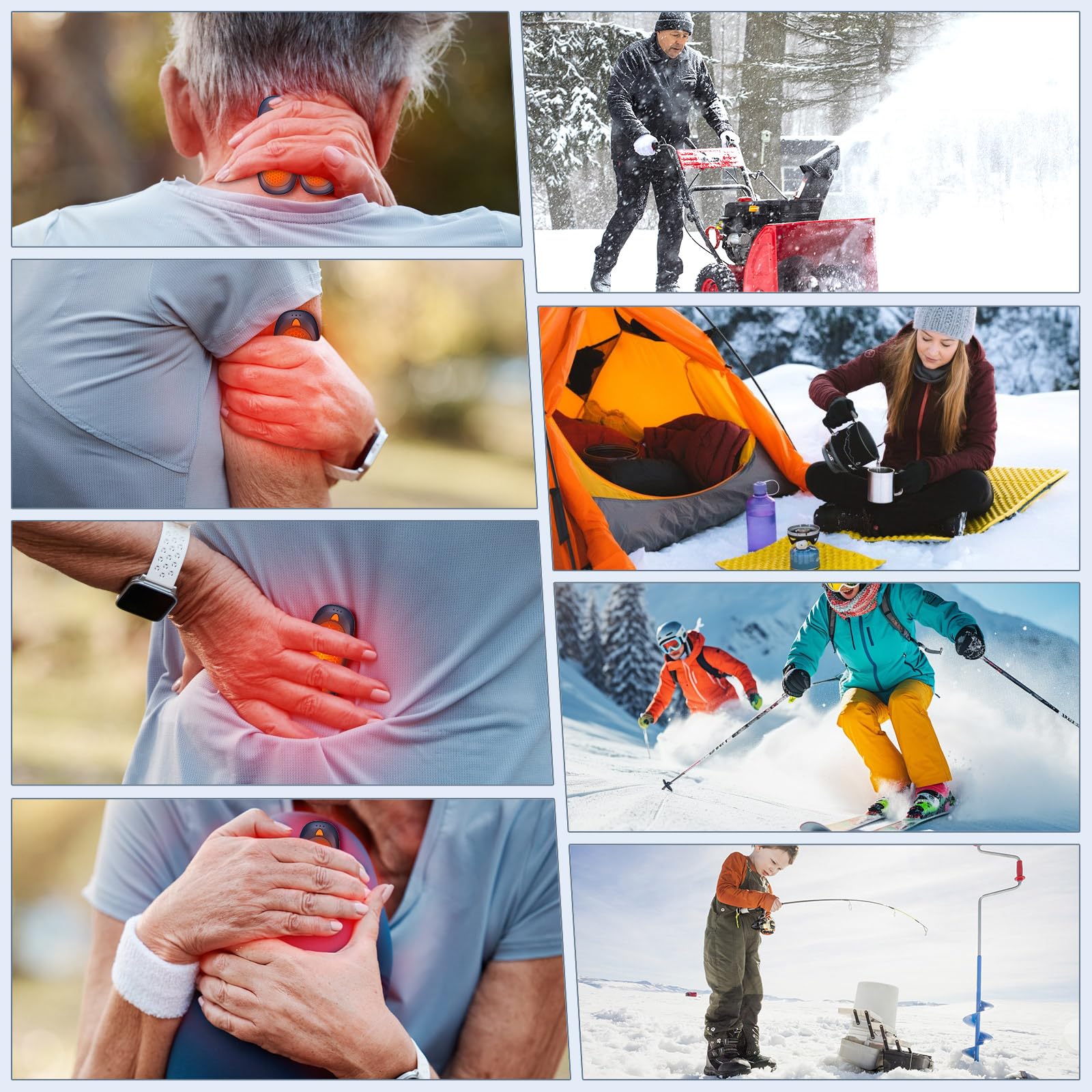 Innopower outdoor winter activity scene signals reliable warmth outdoors