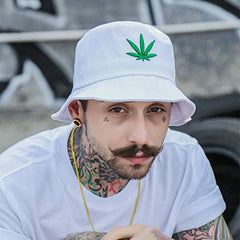 INOGIH reversible bucket hat inner side visible, foldable design for easy packing on trips.