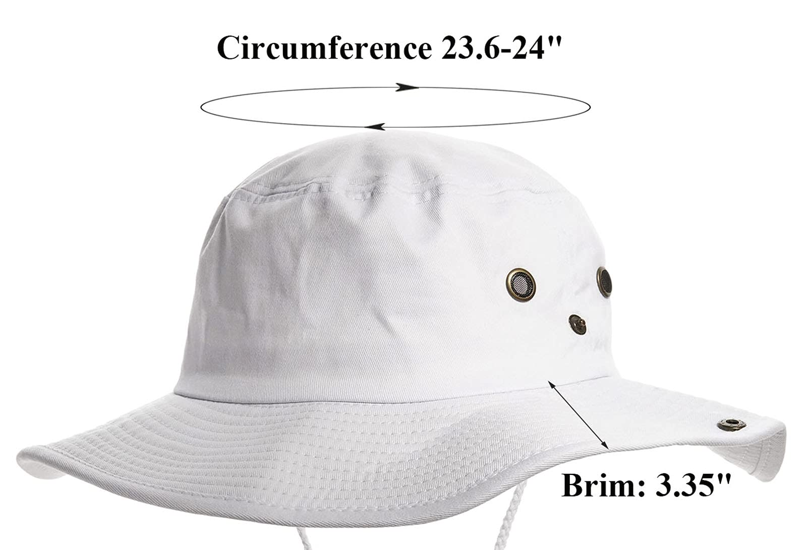 INOGIH packable safari bucket hat ready for travel.