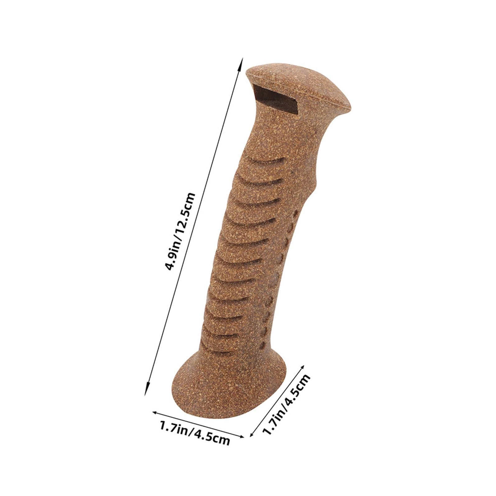 INOOMP cork grip ergonomic design improves hand comfort during long hikes.