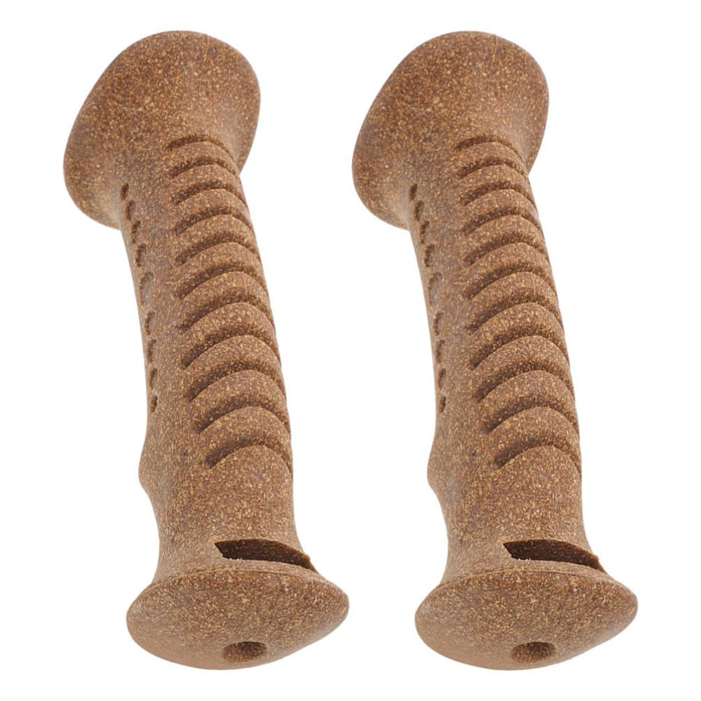 INOOMP cork handle grip for trekking poles offers a comfortable, non-slip grip.