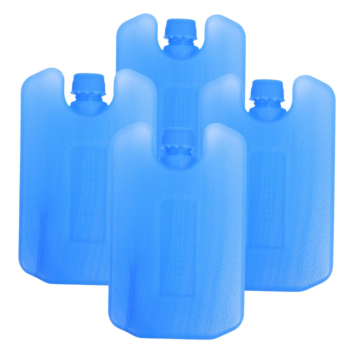 INOOMP four-pack ice packs provide rapid cooling for lunch coolers and picnics.