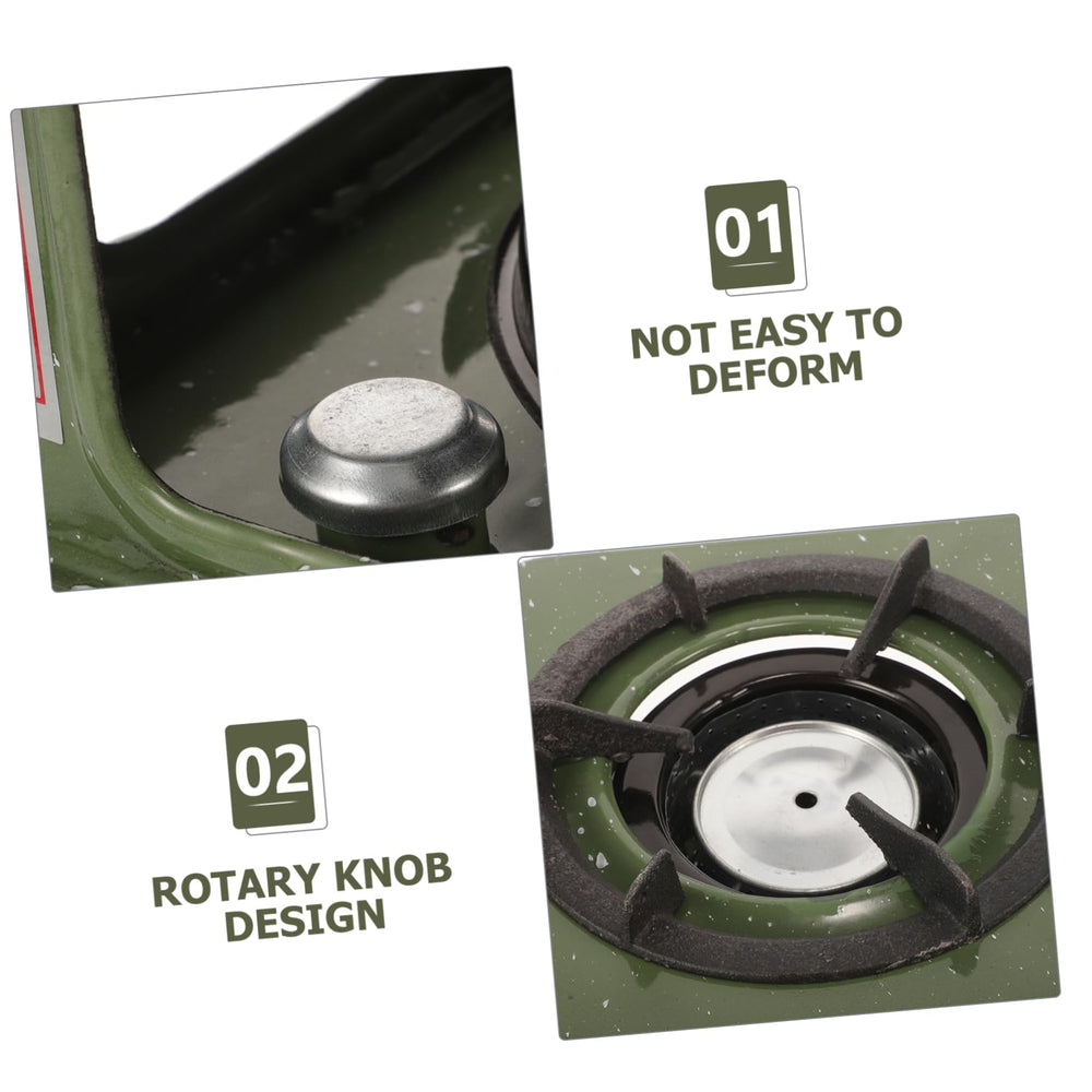 INOOMP kerosene stove packed compact size for travel and backpacking.