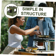 INOOMP kerosene stove side angle highlights durable outdoor build.
