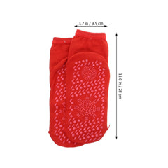 INOOMP Tourmaline Thermal Socks silicone spots for foot massage