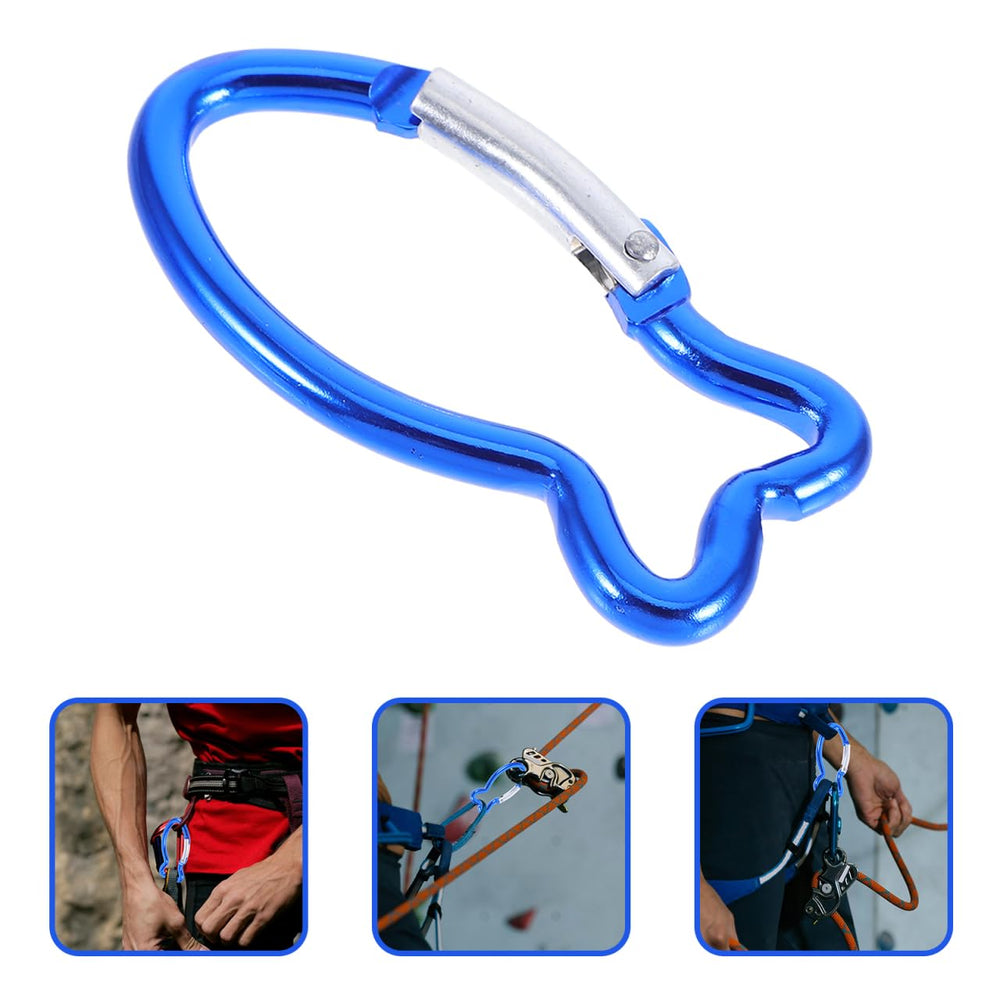 INOOMP nine-piece pack includes multiple clips for organized gear