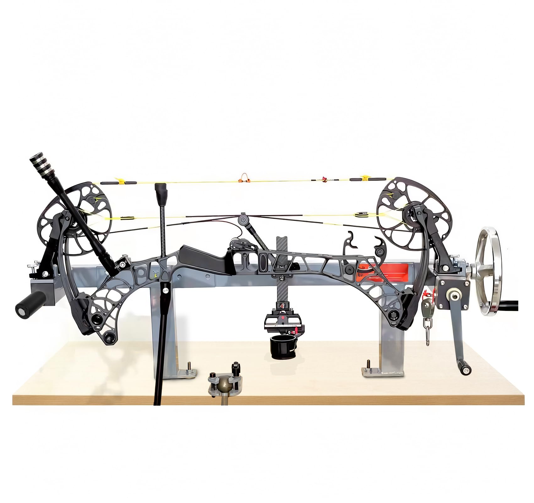 Inracity archery draw board metal construction for durability and long-lasting use