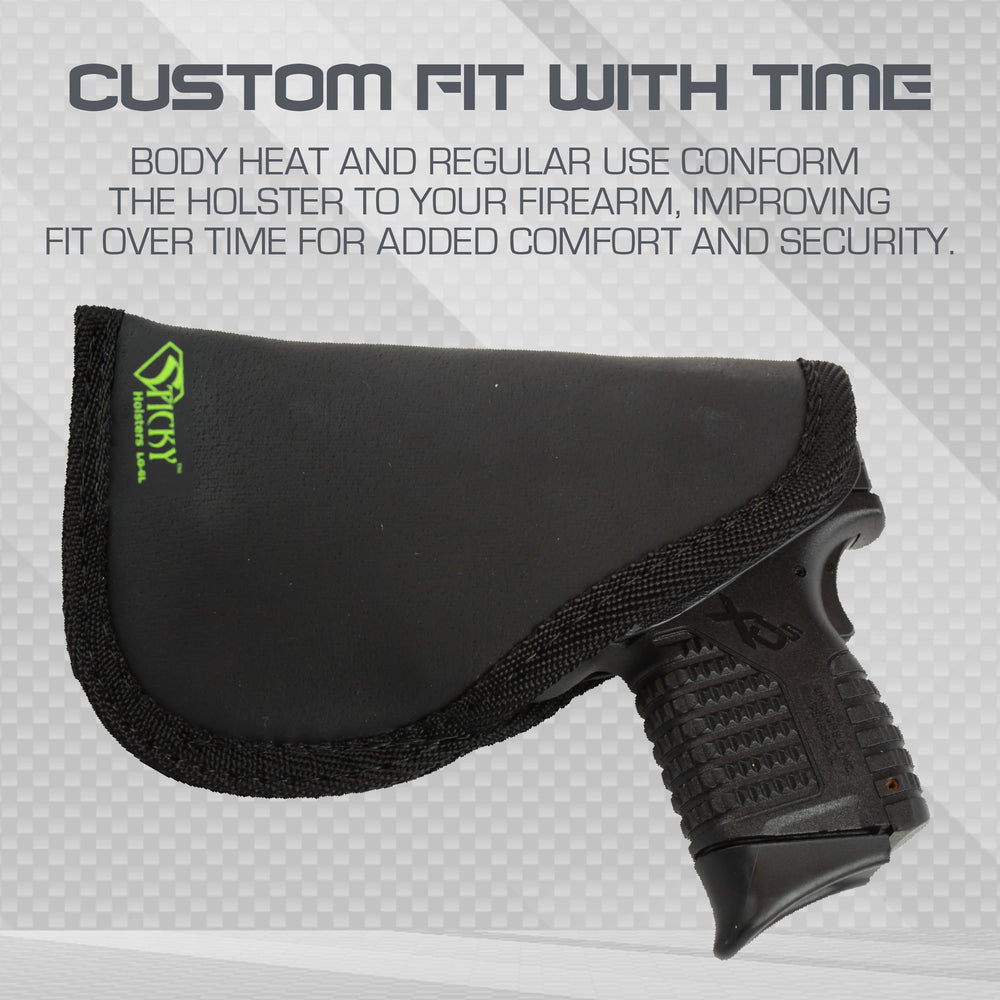 IWB or pocket carry with minimal printing and no bulk