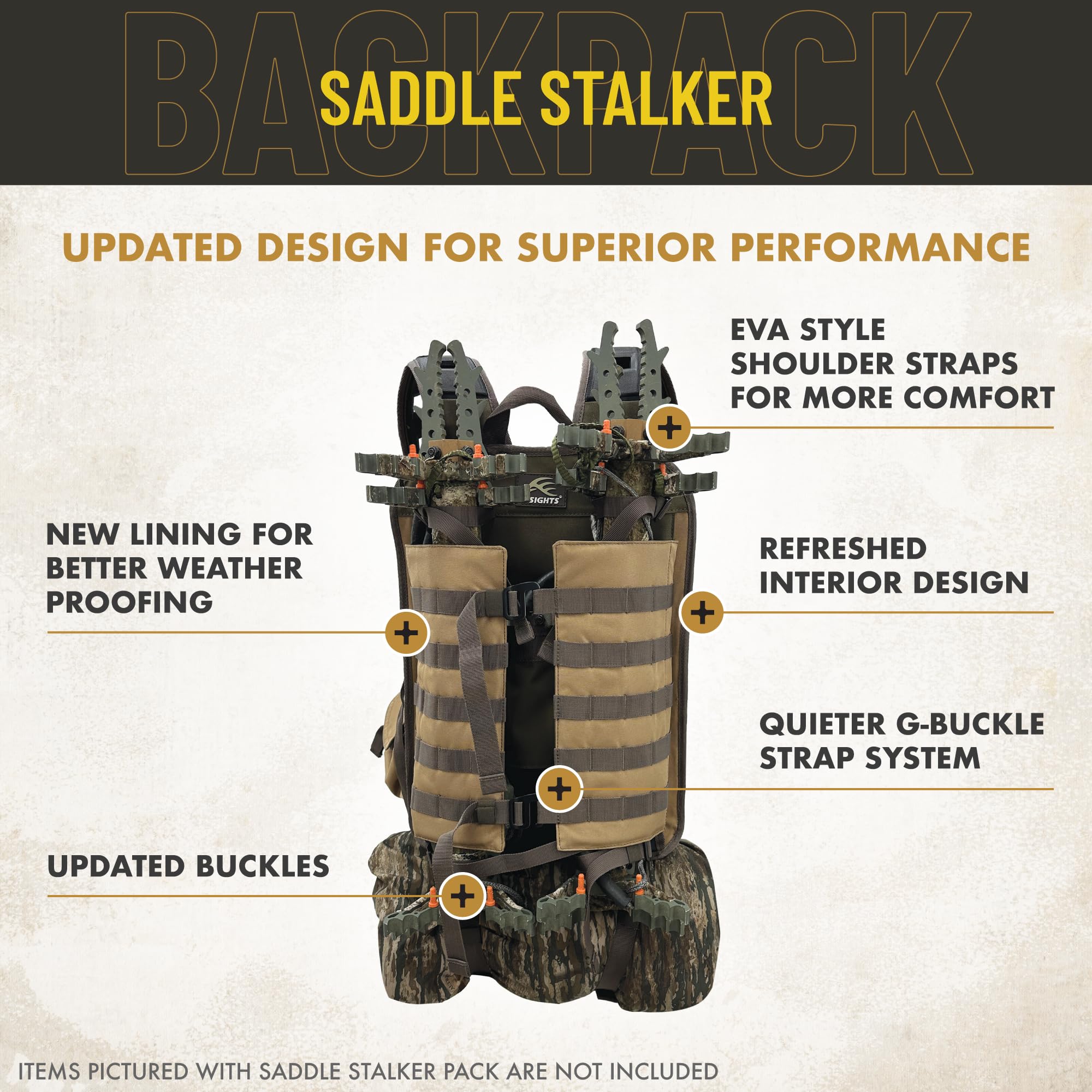 Insights Saddle Stalker Backpack top-access opening for quick, quiet gear retrieval.