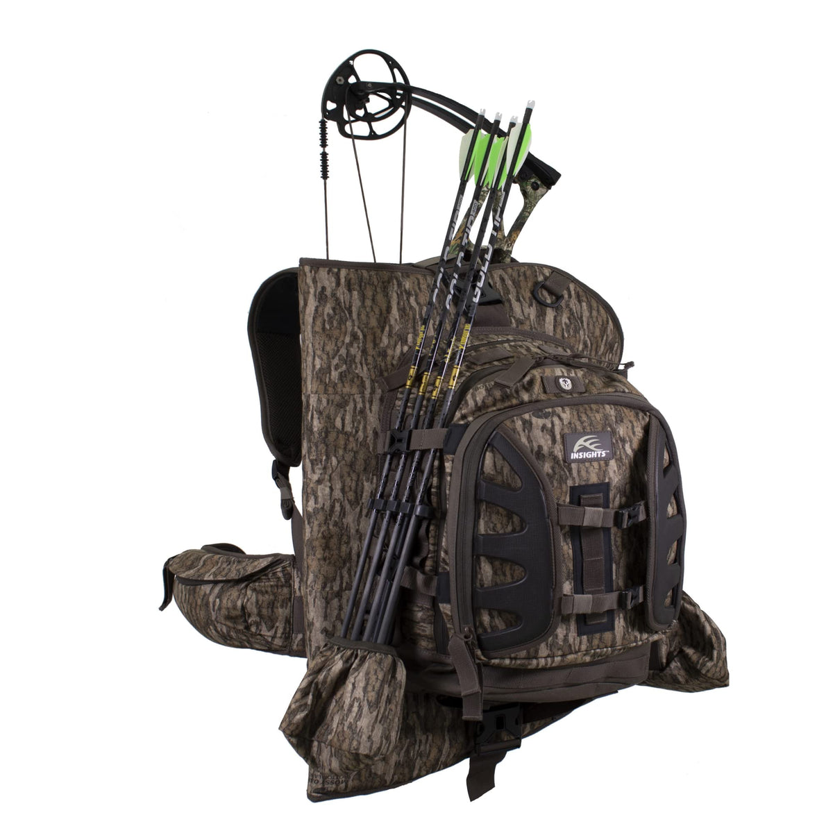 Insights Vision Bow Pack front view for versatile gear access