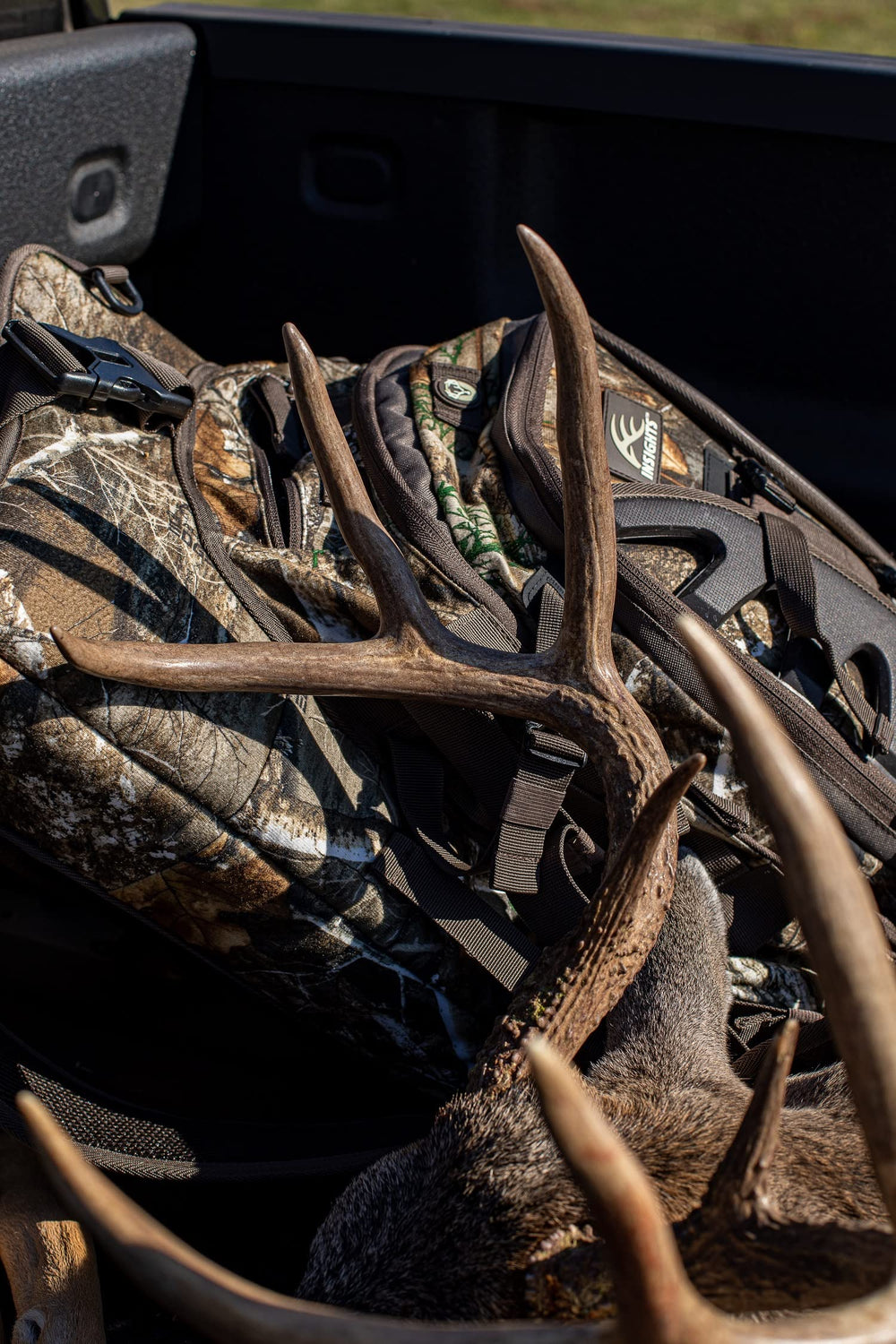 Insights Vision Bow Pack adjustable strap system ensures a secure, comfortable fit.