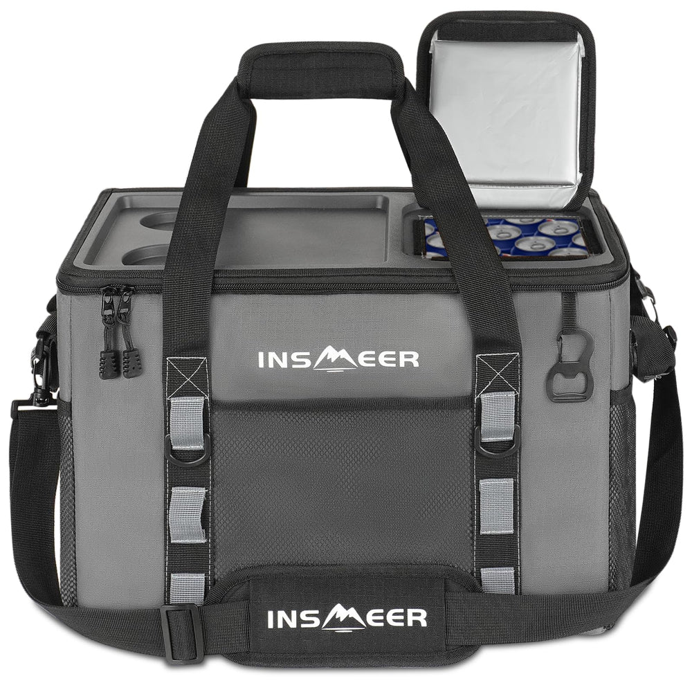 INSMEER 70-can capacity cooler ideal for parties and excursions.