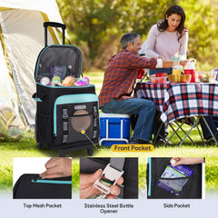 INSMEER cooler with 50L capacity highlights grocery runs and party beverages.