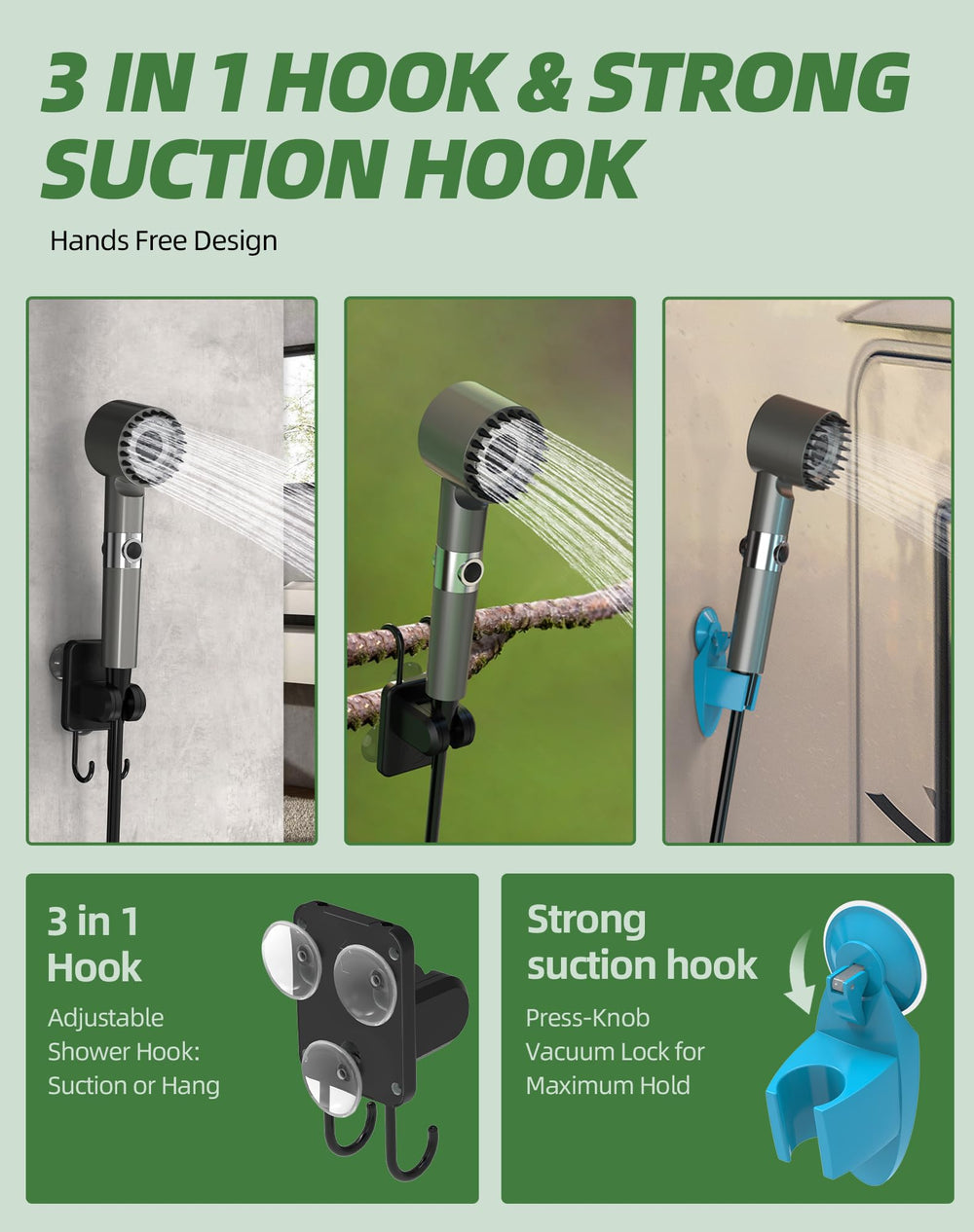 INSSISAIN 6.5ft hose offers flexible reach for distant cleanup.