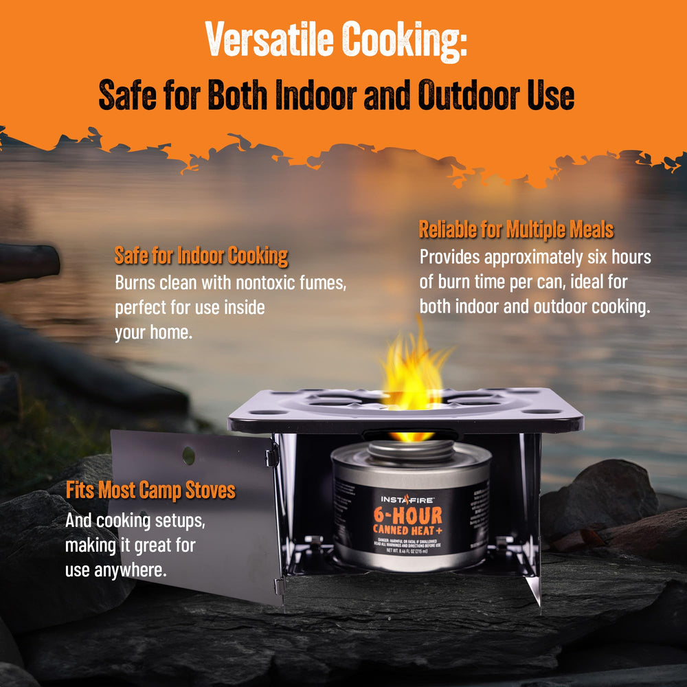 Insta-Fire compact can fits bug-out bags and small spaces