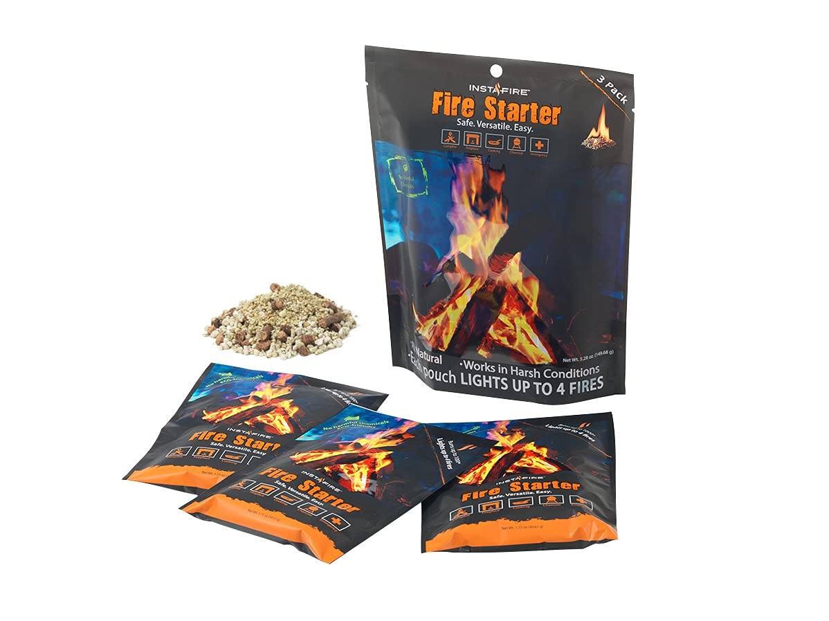Insta-Fire fire starter made-in-usa: trusted outdoor gear quality.