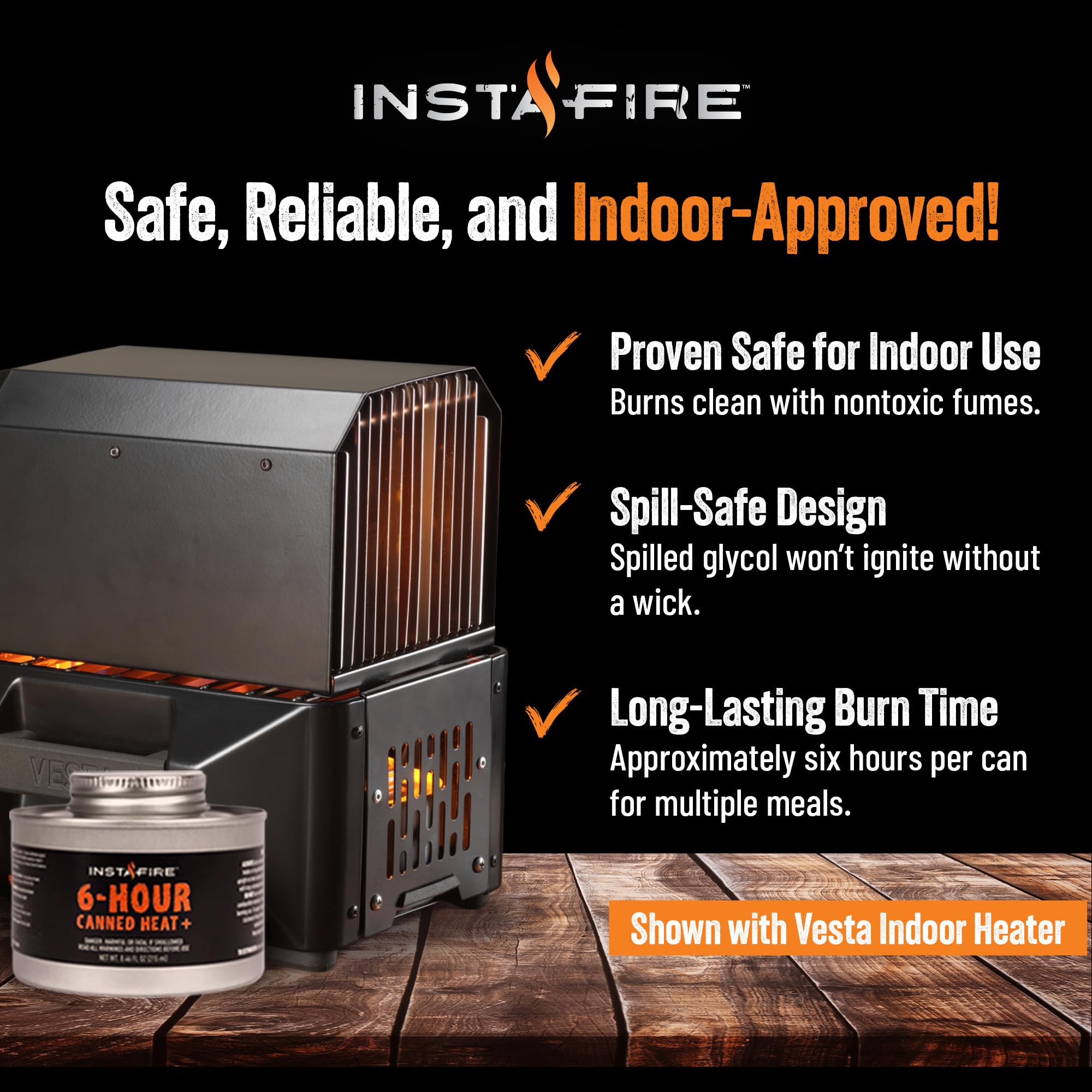 Insta-Fire resealable cap lets you save unused fuel