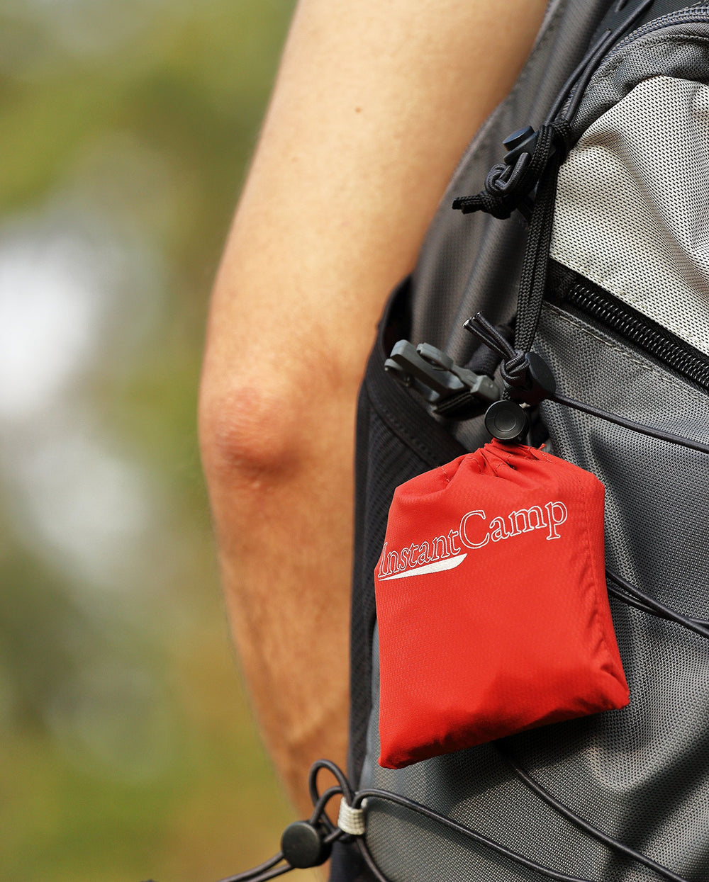 InstantCamp Ultra Light Pillow ideal for back sleepers needing neck support.